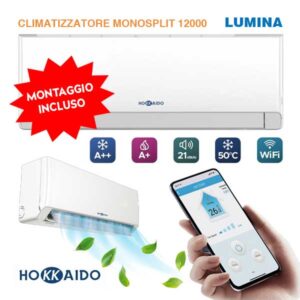 Condizionatore Hokkaido Lumina 12000 Btu Wi-Fi